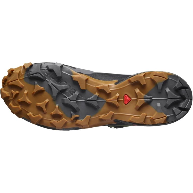 Botas Montaña Salomon Cross Hike Mid GTX Hombre Verde Oliva | MX LCWK835